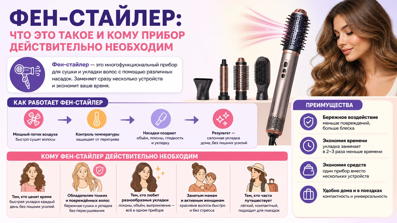 Фен-стайлер: что это такое и кому прибор действительно необходим